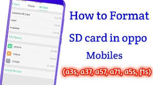 Ikuti langkah berikut ini untuk flash lewat sd card. How To Format Memory Card In Oppo A57 Herunterladen