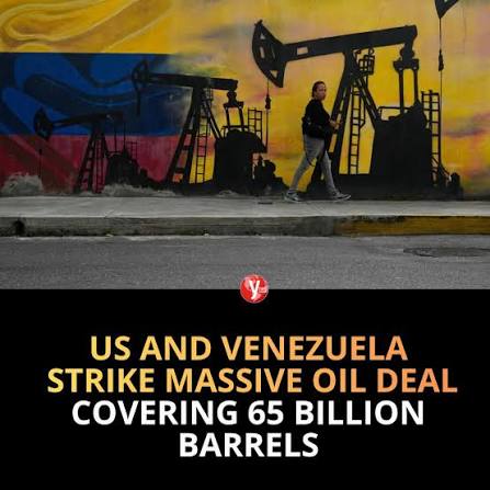 US President Donald Trump announced "the biggest oil deal in world history"  with Venezuela.⁣ ⁣ But analysts have warned that Venezuelan crude is hard  to extract and refine, and likely can't offset