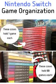 Nintendo Switch Game Organization Try A Nintendo Switch Case Nintendo Switch Games Video Game Development Game Organization