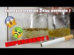 Salut si bine te am regasit la un nou video pe acest canal. Tigara Electronica Sau Normala Experiment Youtube