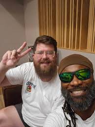 "Rat Race" recording sessions underway! Peace and love to you all!