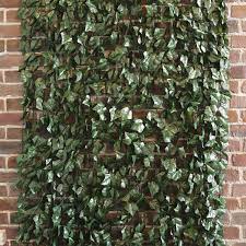 Plus, it is very easy to install and our top choice. Dark Green Artificial Ivy Fence