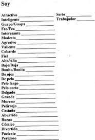 Spanish Adjectives Lista De Adjetivos Learning Spanish Spanish Adjectives Learn Spanish Online