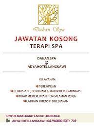 Using the 'quick search' function, kindly search for 'holiday villa langkawi' keyword on 'search employer' tab. Dahan Spa Posts Facebook