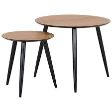 Couchtisch 2er Set Ringe Eiche Schwarz Jetzt Bestellen Unter Https Moebel Ladendirekt De Wohnzimmer Tische Couchtische Uid 0 Couchtische Couchtisch Eiche