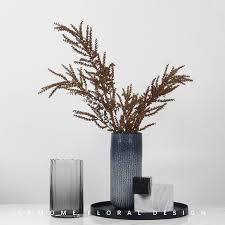 现代简约陶瓷蓝色花器水培玻璃插花花瓶软装品饰家居客厅餐桌摆件 淘宝网 plant decor indoor flower vases paving design