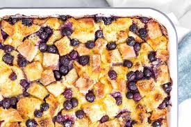 Baked Blueberry French Toast Casserole Recipe Simplyrecipes Com