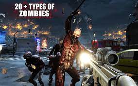 Vista previa de app store. Zombies Frontier Dead Killer Tps Zombie Shoot Aplicaciones En Google Play