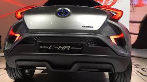 Discover the latest in toyota's future sports cars, concept cars, hybrid electrified vehicles and more today! 2017 Toyota C Hr Concept New Car Future Cars Youtube