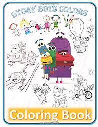 Click on the image to view the storybots boop subtraction coloring page from worksheet. Story Bots Coloring Book Storybots Figures Coloring Book For Kids Education Ryodan Genei Amazon De Bucher
