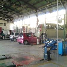 Service interval at every 5,000km or 3 months whichever earlier. Photos At Perodua Service Centre Automotive Shop