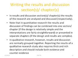 Granted that at some point in the discussion you are going to have to link back to this previous research. Writing The Discussion Section Of A Qualitative Research Paper