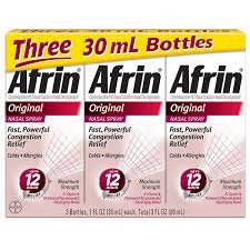 Afrin Original Maximum Strength 12 Hour Nasal Congestion Relief Spray 90 Ml Costco