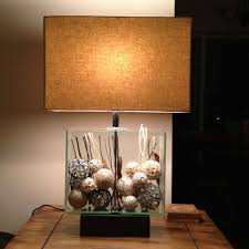 Pin By Erin Dawson On For The Home Fillable Lamp Clear Glass Table Lamp Lamp