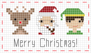 Free counted cross stitch christmas elf patterns. 12 Free Christmas Cross Stitch Patterns The Yellow Birdhouse
