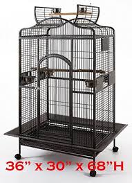Extra Large Bird Cage For Sale Cheap Extra Large 36 X 30 X 68h Open Play Dome Top Bird Parrot Wrought Iron Cage For Large Bird You Can Find Out M Parrot Cage Large Bird Cages Large Parrot Cage
