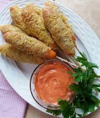 Resep Sate Sosis Gulung Telur By Angela Hapsari Resep Telur Gulung Makanan Dan Minuman Telur Gulung