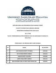 Seksyen 245(2), enakmen tatacara mal mahkamah syariah. Manakala Di Mahkamah Syariah Selangor Perlaksanaan Sulh Adalah Berdasarkan Course Hero