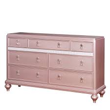 See more ideas about rose gold furniture, furniture, stylish desk. Furniture Of America Appell Contemporary Wood Dresser In Rose Gold Walmart Com Walmart Com