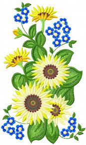 Welcome to embroidery designs for free. Sun Flower Free Embroidery 2 Flowers Free Machine Embroidery Designs Machine Embroi Machine Embroidery Embroidery Designs Free Download Embroidery Projects