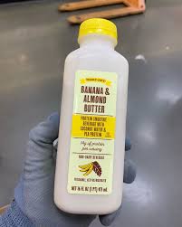 Trader Joe S Now Has A Vegan Banana And Almond Butter Protein Smoothie For All Your Post Workout Needs Here S Protein Smoothie Sustainable Food Almond Butter