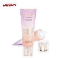 60ml and 60ml Empty Custom Skincare Dual Chamber Double Tube ...