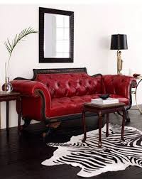 When To Buy Leather Furniture Red Leather Sofa Tufted Leather Sofa Living Room Red