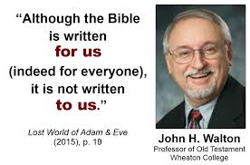 A good introduction to the works of John Walton that *some* may find of  great use in their studies.