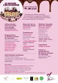 La Grande Chocolaterie Salon Du Chocolat Au Chateau De Mery Sur Oise 9 Et 10 Fevrier 2019