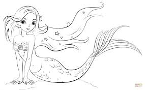 Http Colorings Co Coloring Pages For Girls Mermaids Pages Girls Coloring โปสเตอร กราฟ กด ไซน ภาพวาด ศ ลปะ