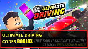 The items received have a different color to the originals and have different names. Ultimate Driving Codes Wiki 2021 June 2021 New Roblox Mrguider