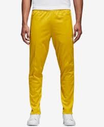 Black And Yellow Adidas Track Pants Adidas Originals Men S Adicolor Beckenbauer Track Pants In Tri Yellow Modesens Adidas Tracksuit Mens Mens Pants Adidas Men