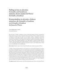 Check spelling or type a new query. Https Www Researchgate Net Publication 336862261 Falling In Love In Absentia Grimalte And Gradissa S Mimetic Desire In Juan De Flores Grimalte Y Gradissa Fulltext 5db7957e299bf1a47bf9d556 Falling In Love In Absentia Grimalte And Gradissas Mimetic Desire In Juan De Flores Grimalte Y Gradissa Pdf