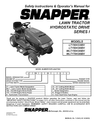 Maybe you would like to learn more about one of these? Snapper Lt150h331bv Lt150h38ibv Wlt150h38ibv Wlt170h38ibv User Manual Manualzz