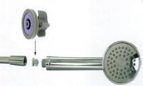 Flow control reduces existing flow to trickle while soaping or shaving. Shower Head Flow Controls Add A Trickle Feature To Your Shower