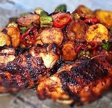 Wonderful Caribbean Food From Vees Includes Jerk Chicken Curry Goat And Lamb Dumplings Frittas Fry Fi Jamaican Recipes Caribbean Recipes Baked Jerk Chicken