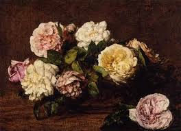 A Basket Of Roses By French Artist Henri Fantin Latour Flowers Roses Henri Fantin Latour Peinture Fleurs Comment Peindre Les Arts