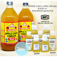 Proses fermentasi ini dapat dilakukan dengan dua tahapan. Toner Cuka Apel Bragg Apple Cider Vinegar Share Rasio 1 2 Shopee Indonesia