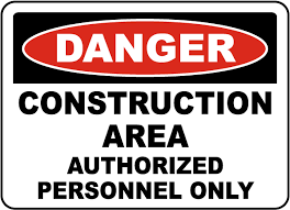 This sign is primarily aimed at pedestrians to alert only authorized personnel should be in this area. Construction Safety Signage Requirements Safety Supplies Unlimited