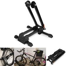 Floor Bike Stand Bike Storage Rack Folded Adjustable Parking Rack Indoor Storage Bicycle Holder Bicycle Accessories