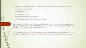 Prevent Juvenile Delinquency - Youtube