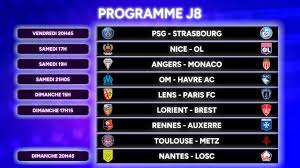 Ligue 1 : Le programme de la 8e journée avec PSG-Strasbourg