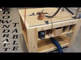 Diy Downdraft Table For Sanding How To Build Youtube Easy Woodworking Ideas Downdraft Table Cool Woodworking Projects