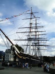 Cutty Sark At The National Maritime Museum Greenwich London England Sailing Ships Cutty Sark Sailing