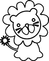 Here are some images of lions tot print and color. Lion Coloring Pages Simple And Advanced 101 Coloring