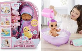 Bath time use the included shiny bath to have bubbles! Baby Born Surprise Bathtub Surprise For Only 19 99 At Amazon Regularly 40 Free Stuff Finder