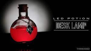 Give your workspace a magical touch with this color changing led potion lamp. Led Potion Desk Lamp From Thinkgeek Youtube