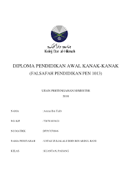 Pendidikan di malaysia adalah suatu usaha berterusan ke arah memperkembangkan lagi potensi individu secara menyeluruh dan bersepadu untuk mewujudkan insan yang seimbang dan harmonis dari segi intelek, rohani, emosi dan jasmani berdasarkan kepercayaan. Falsafah Pendidikan Amran Talib