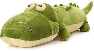 Amazon Com Elfishgo Crocodile Big Hugging Pillow Soft Alligator Plush Stuffed Animal Toy Gifts For Kids Bir Plush Stuffed Animals Pet Toys Animal Plush Toys