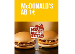 😊 mit mcdrive oder to go bestellungen im restaurant kannst du deine lieblingsprodukte weiterhin genießen. Mcdonald S Western Beef Und Western Chicken Burger Fur Nur 1 Euro Testen Unideal De